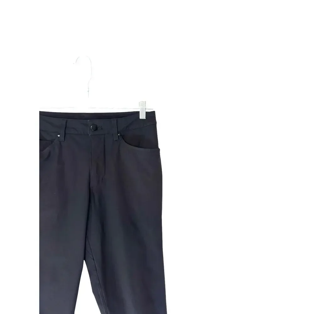 Lululemon Black ABC Slim Fit Pants Warpstreme Classic-Fit‎ Trouser Pant Size 28